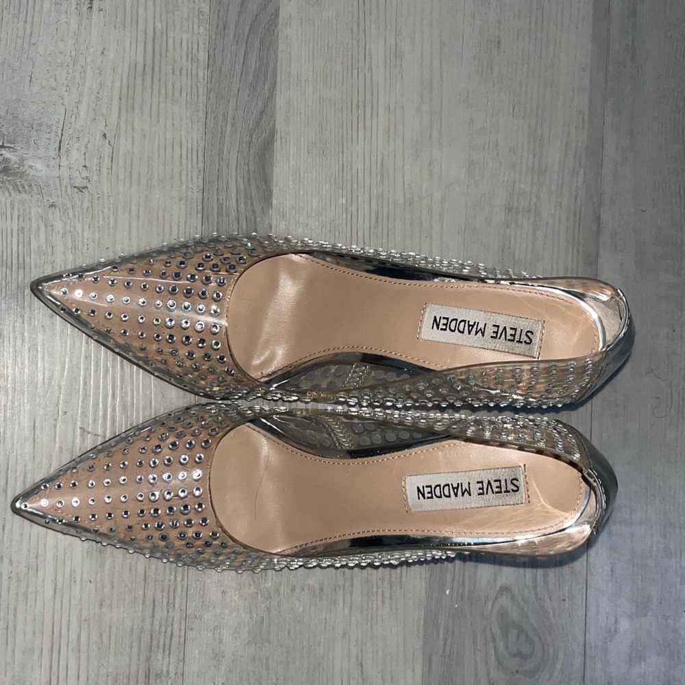 Rhinestone Steve Madden Pumps